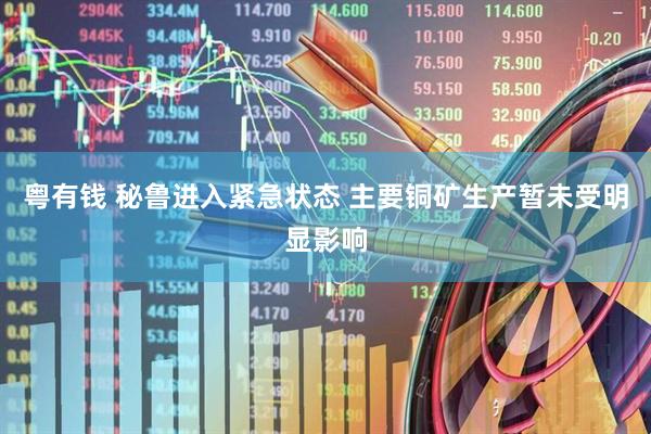 粤有钱 秘鲁进入紧急状态 主要铜矿生产暂未受明显影响